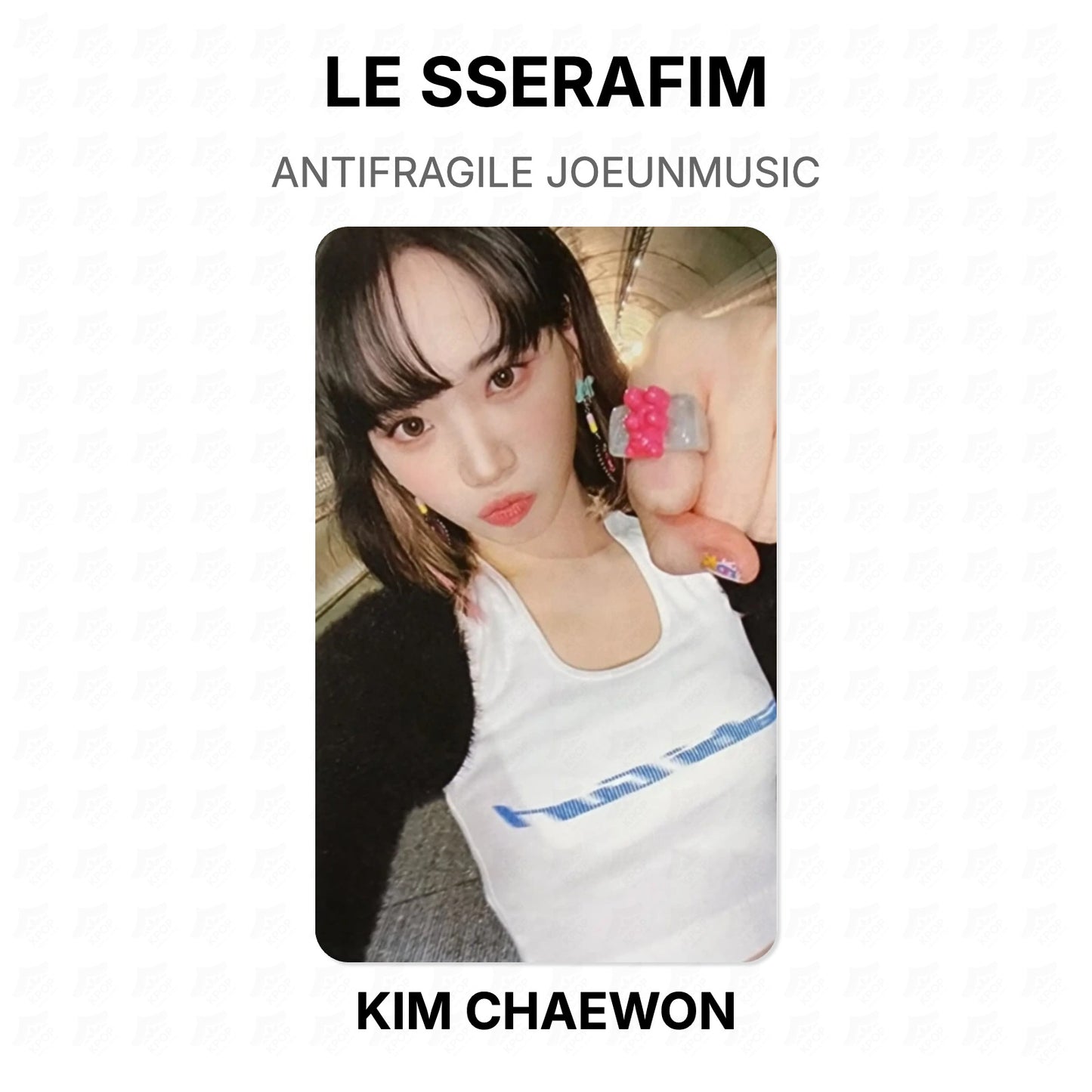 LE SSERAFIM ANTIFRAGILE JOEUNMUSIC Official Photocard
