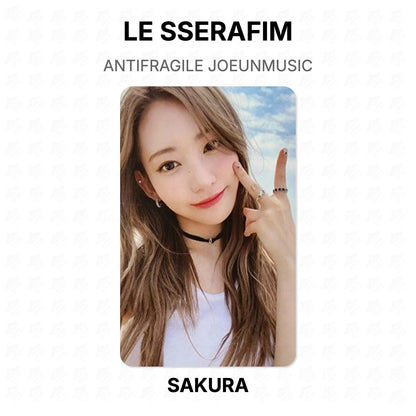 LE SSERAFIM ANTIFRAGILE JOEUNMUSIC Official Photocard