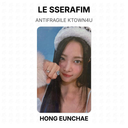 LE SSERAFIM ANTIFRAGILE KTOWN4U Official Photocard