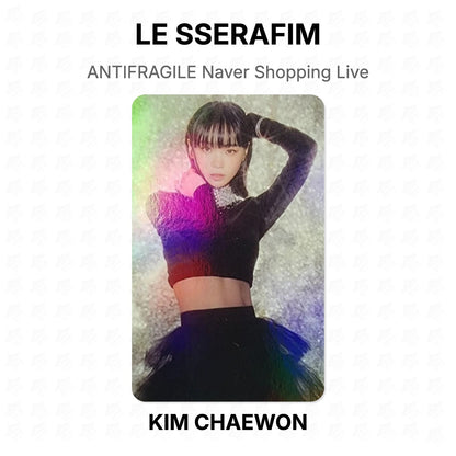LE SSERAFIM ANTIFRAGILE Naver Shopping Live Official Photocard