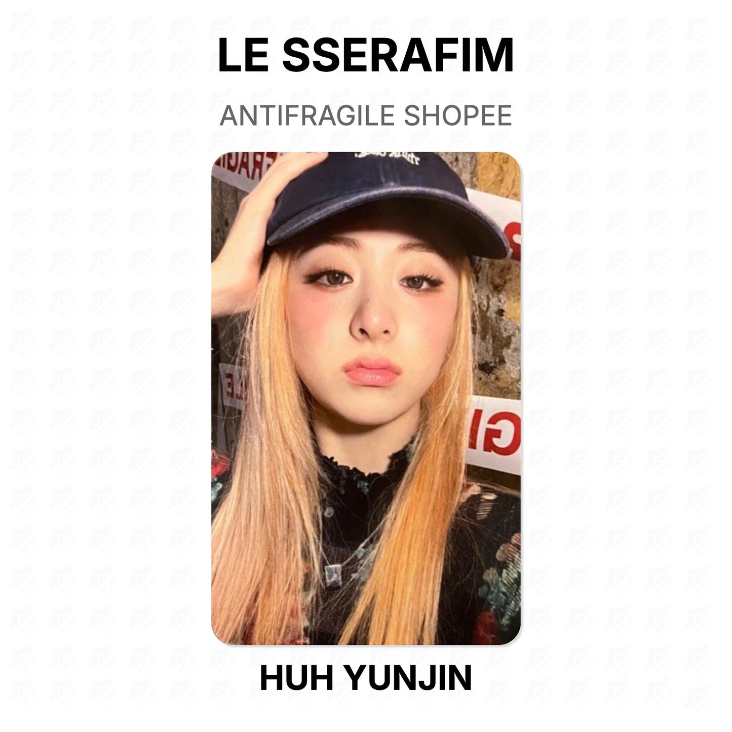 LE SSERAFIM ANTIFRAGILE SHOPEE Official Photocard