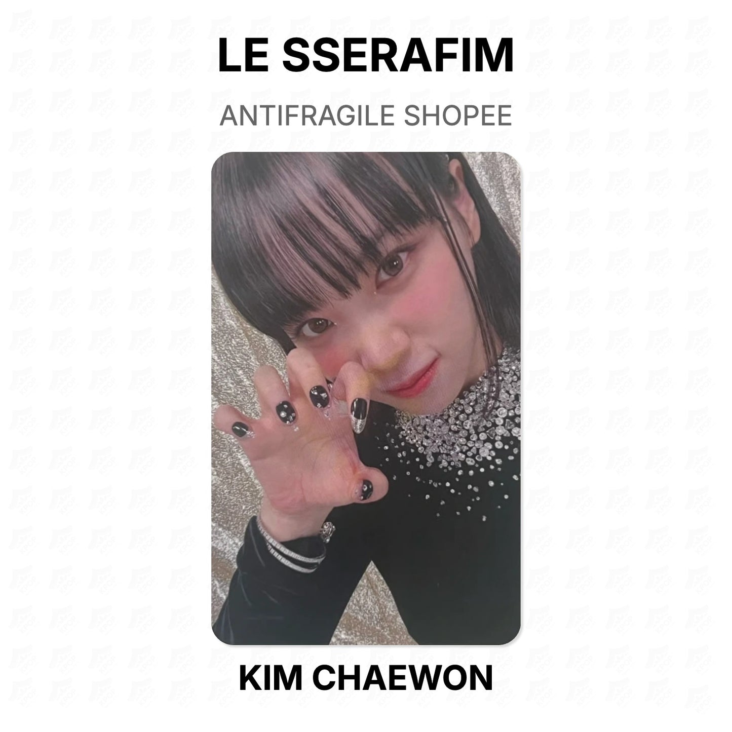 LE SSERAFIM ANTIFRAGILE SHOPEE Official Photocard