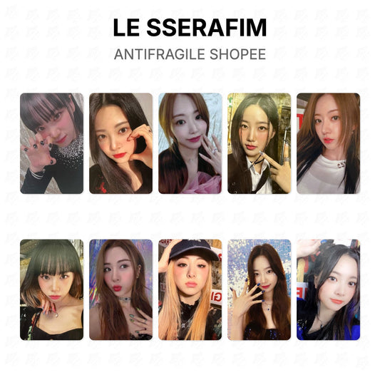 LE SSERAFIM ANTIFRAGILE SHOPEE Official Photocard