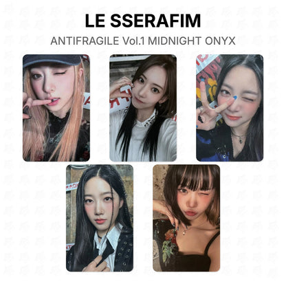 LE SSERAFIM ANTIFRAGILE Vol.1 MIDNIGHT ONYX Official Photocard