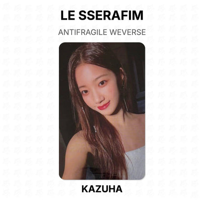 LE SSERAFIM ANTIFRAGILE WEVERSE Official Photocard