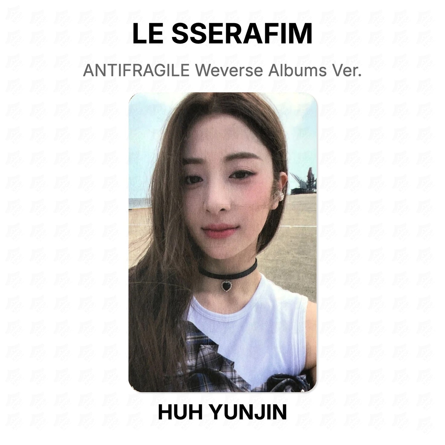 LE SSERAFIM ANTIFRAGILE Weverse Albums Ver. Official Photocard