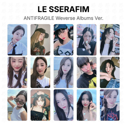 LE SSERAFIM ANTIFRAGILE Weverse Albums Ver. Official Photocard
