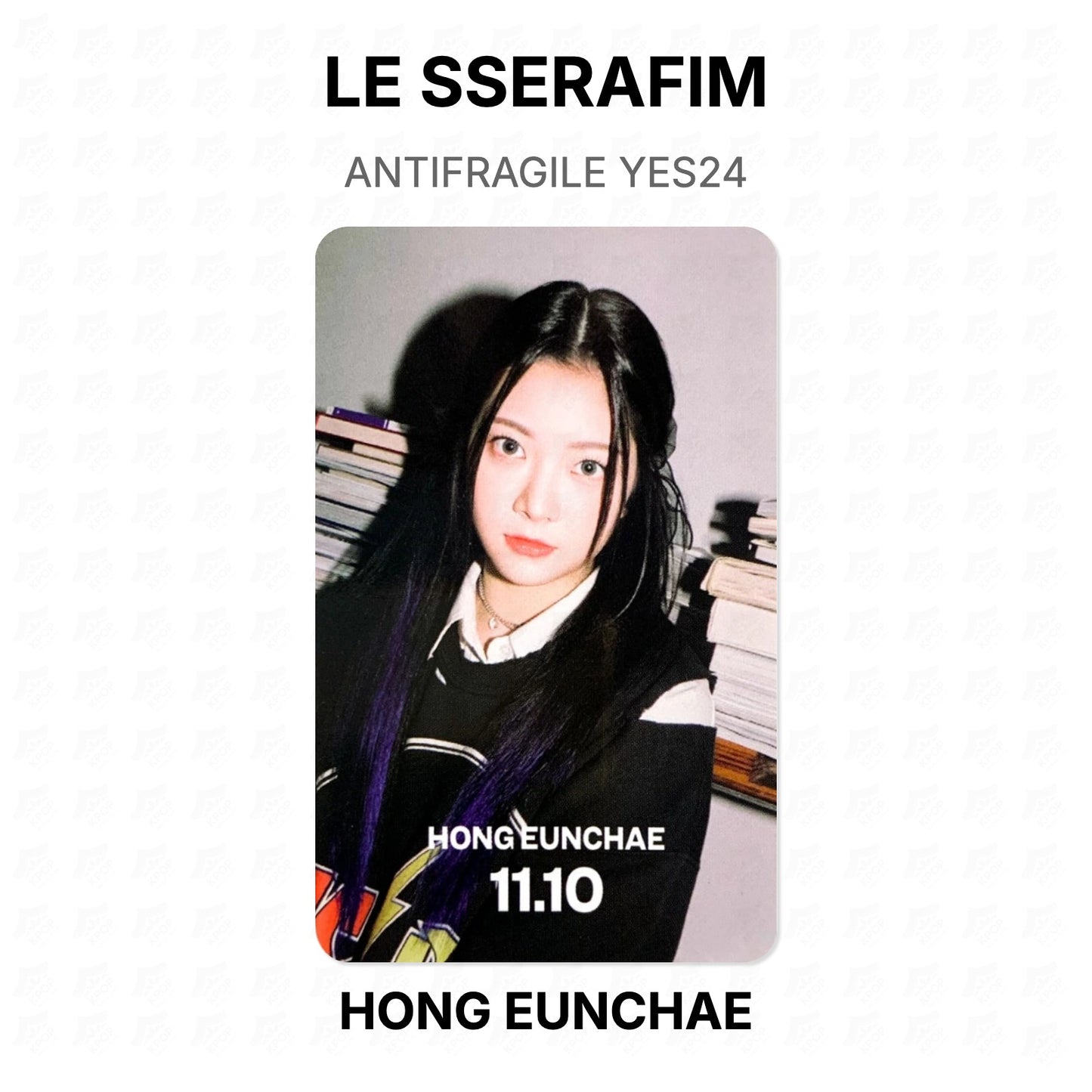 LE SSERAFIM ANTIFRAGILE YES24 Official Photocard