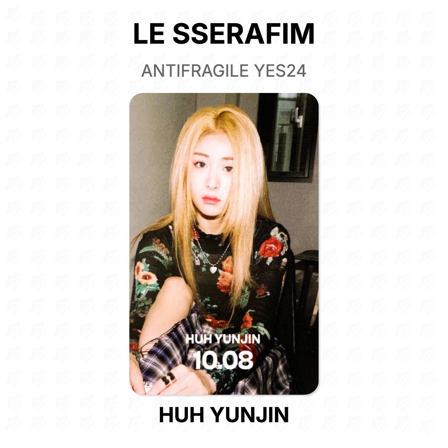 LE SSERAFIM ANTIFRAGILE YES24 Official Photocard