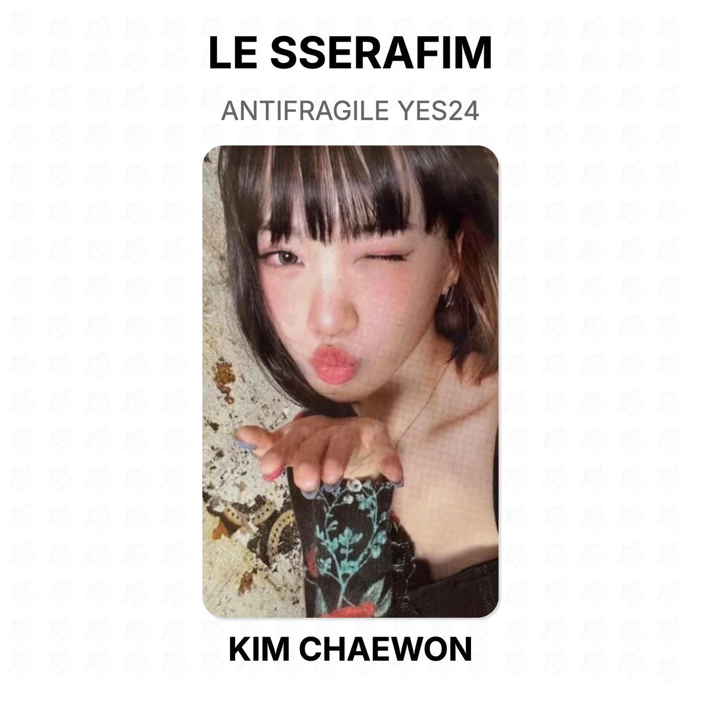 LE SSERAFIM ANTIFRAGILE YES24 Official Photocard