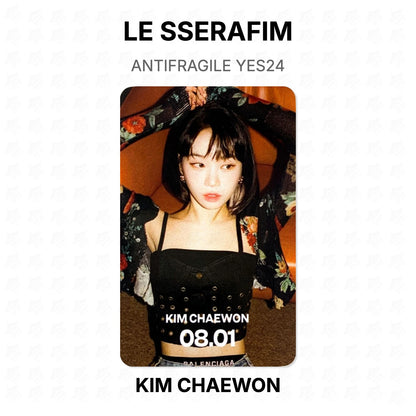 LE SSERAFIM ANTIFRAGILE YES24 Official Photocard