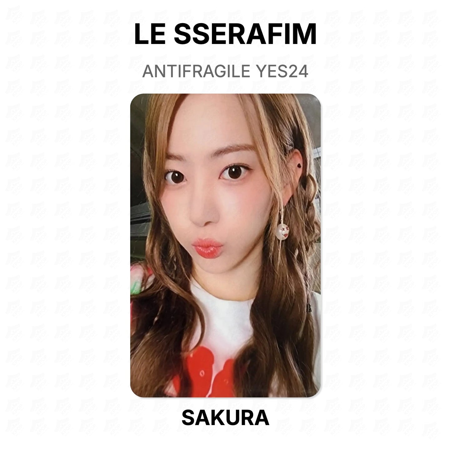 LE SSERAFIM ANTIFRAGILE YES24 Official Photocard