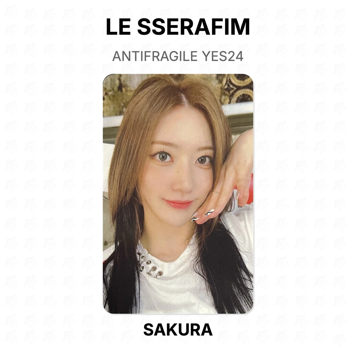 LE SSERAFIM ANTIFRAGILE YES24 Official Photocard