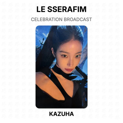 LE SSERAFIM CELEBRATION BROADCAST Official Photocard