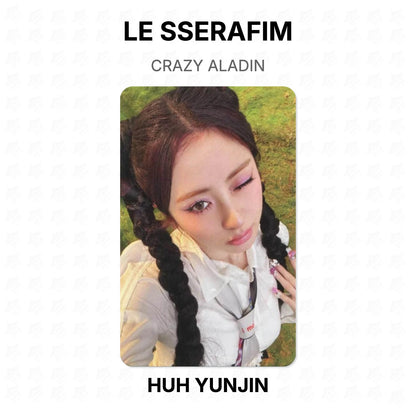 LE SSERAFIM CRAZY ALADIN Official Photocard