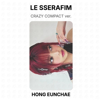 LE SSERAFIM CRAZY COMPACT ver. Official Photocard