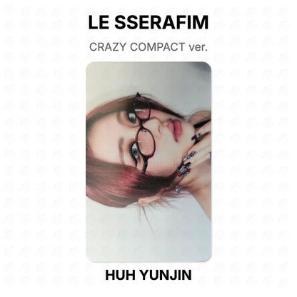 LE SSERAFIM CRAZY COMPACT ver. Official Photocard
