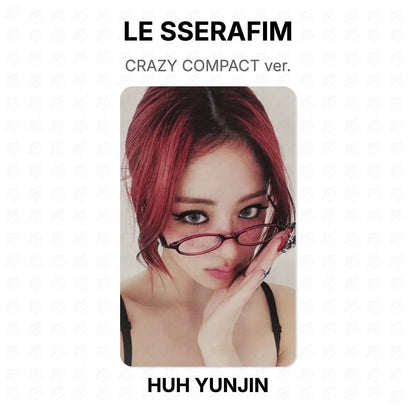 LE SSERAFIM CRAZY COMPACT ver. Official Photocard