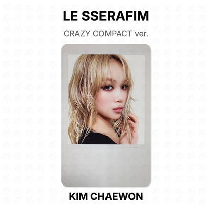 LE SSERAFIM CRAZY COMPACT ver. Official Photocard