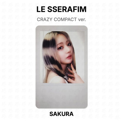 LE SSERAFIM CRAZY COMPACT ver. Official Photocard