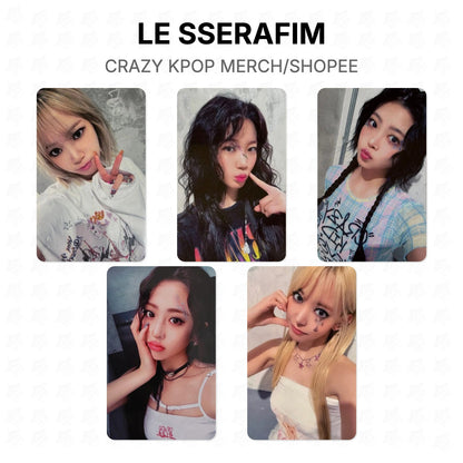 LE SSERAFIM CRAZY KPOP MERCH/SHOPEE Official Photocard