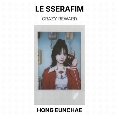 LE SSERAFIM CRAZY REWARD Official Photocard