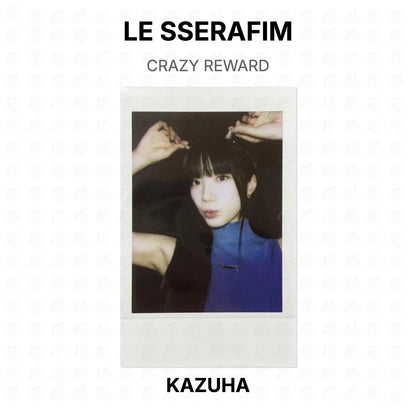 LE SSERAFIM CRAZY REWARD Official Photocard