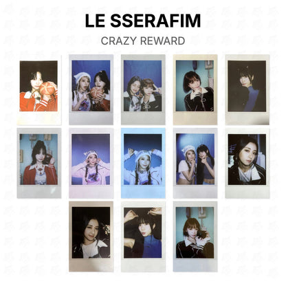 LE SSERAFIM CRAZY REWARD Official Photocard