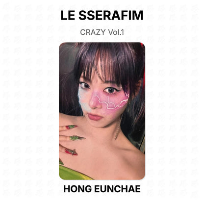 LE SSERAFIM CRAZY Vol.1 Official Photocard