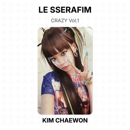 LE SSERAFIM CRAZY Vol.1 Official Photocard