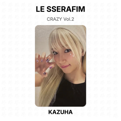 LE SSERAFIM CRAZY Vol.2 Official Photocard