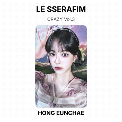 LE SSERAFIM CRAZY Vol.3 Official Photocard
