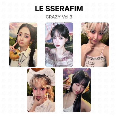 LE SSERAFIM CRAZY Vol.3 Official Photocard