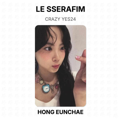 LE SSERAFIM CRAZY YES24 Official Photocard