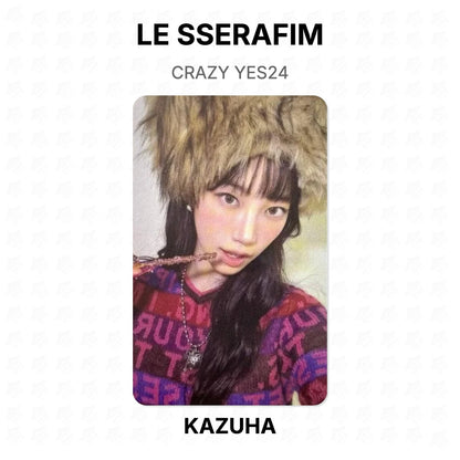 LE SSERAFIM CRAZY YES24 Official Photocard