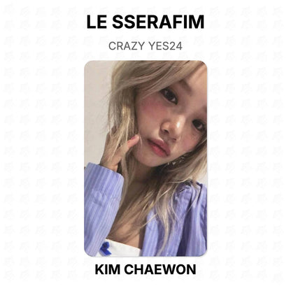LE SSERAFIM CRAZY YES24 Official Photocard