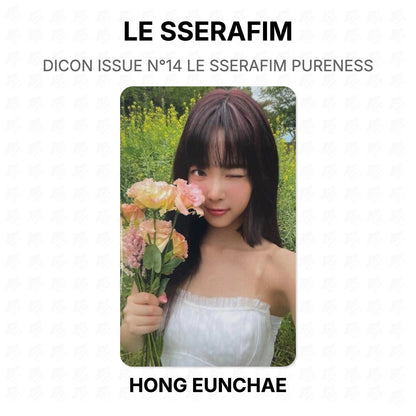 LE SSERAFIM DICON ISSUE N°14 LE SSERAFIM PURENESS Official Photocard