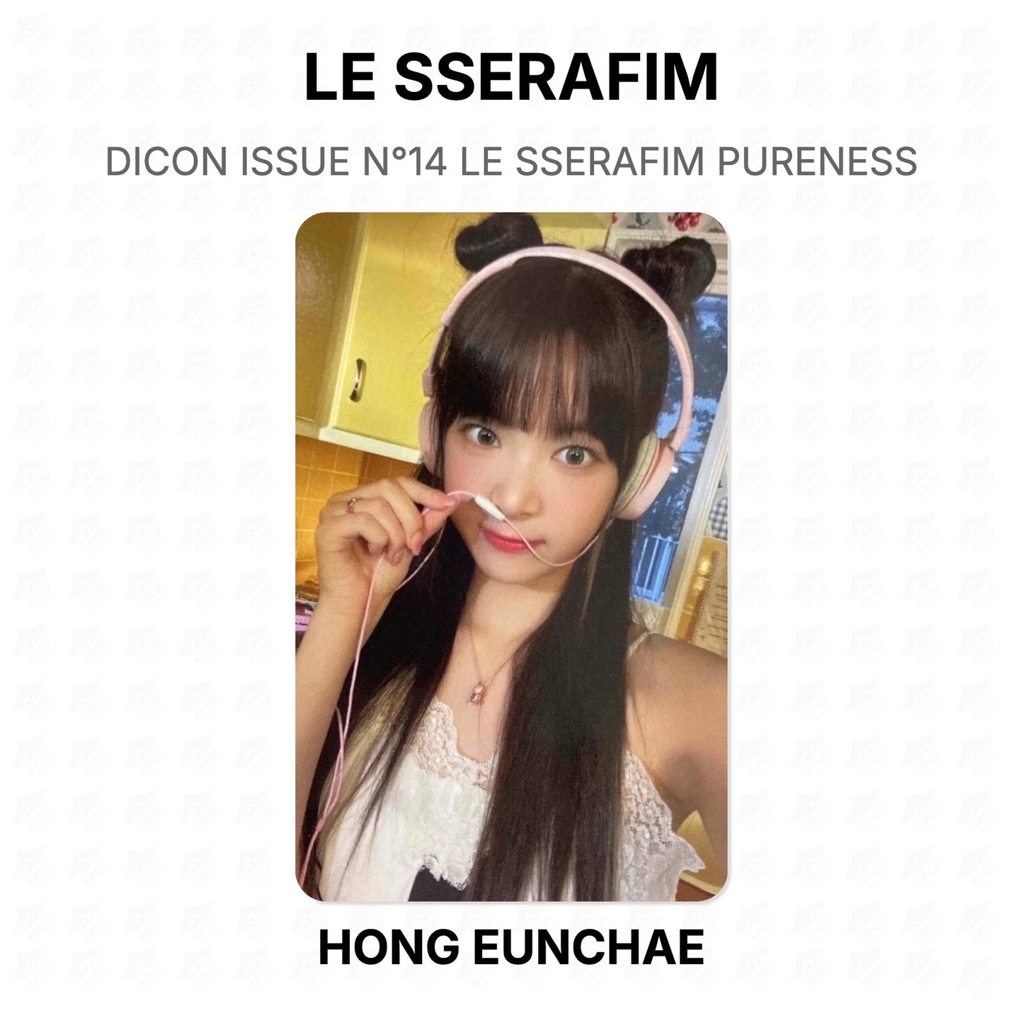 LE SSERAFIM DICON ISSUE N°14 LE SSERAFIM PURENESS Official Photocard