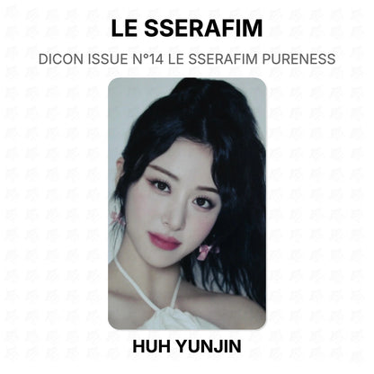 LE SSERAFIM DICON ISSUE N°14 LE SSERAFIM PURENESS Official Photocard
