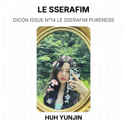 LE SSERAFIM DICON ISSUE N°14 LE SSERAFIM PURENESS Official Photocard