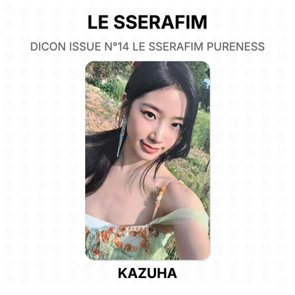 LE SSERAFIM DICON ISSUE N°14 LE SSERAFIM PURENESS Official Photocard