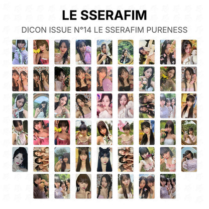 LE SSERAFIM DICON ISSUE N°14 LE SSERAFIM PURENESS Official Photocard