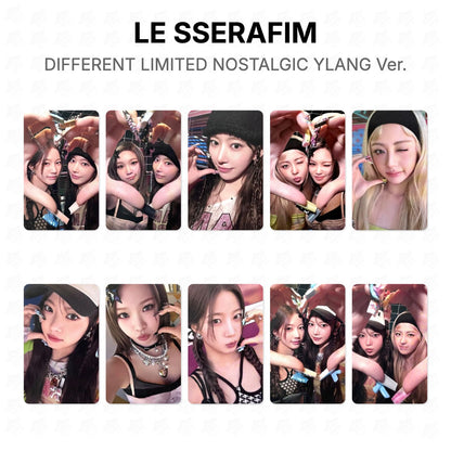 LE SSERAFIM DIFFERENT LIMITED NOSTALGIC YLANG Ver. Official Photocard