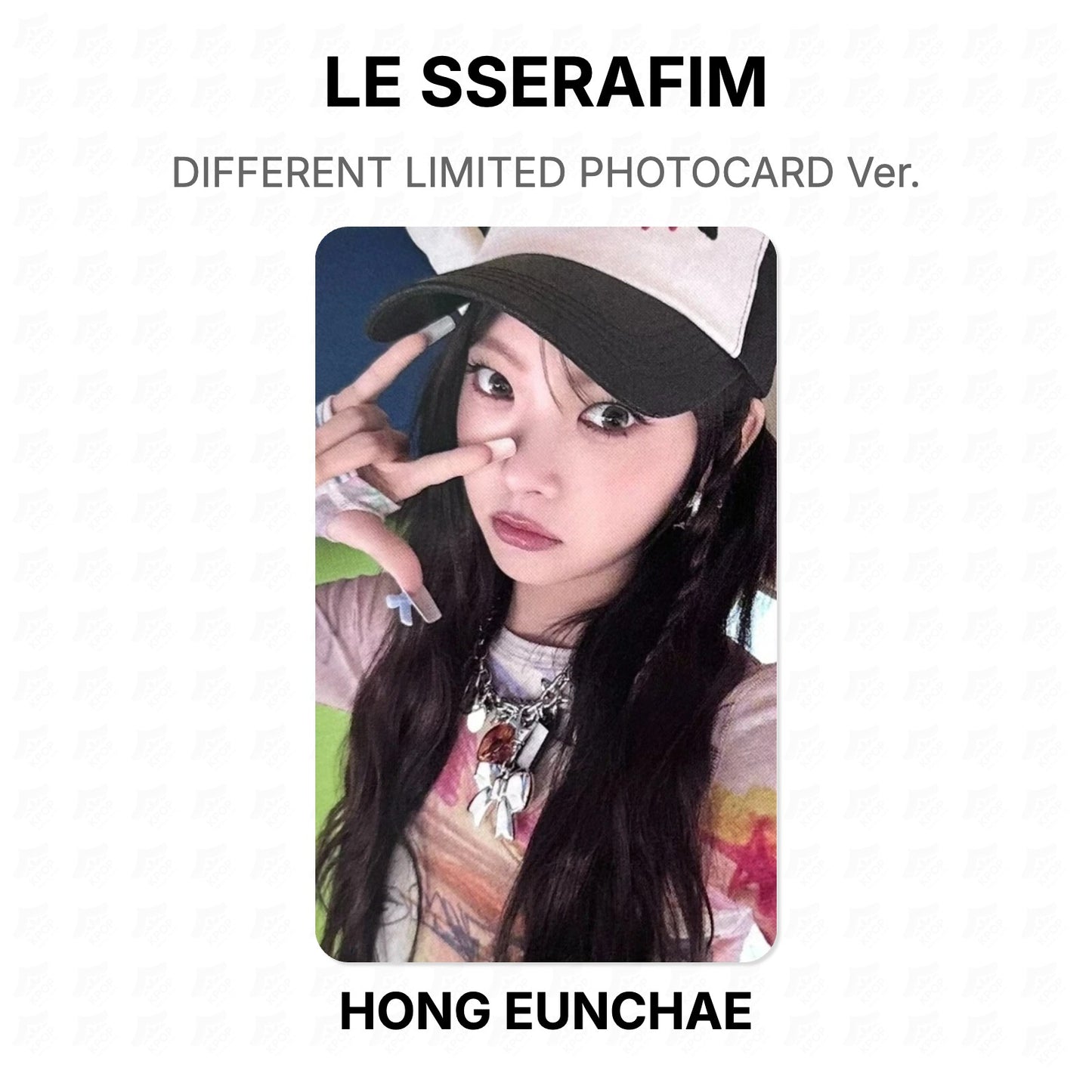 LE SSERAFIM DIFFERENT LIMITED PHOTOCARD Ver. Official Photocard