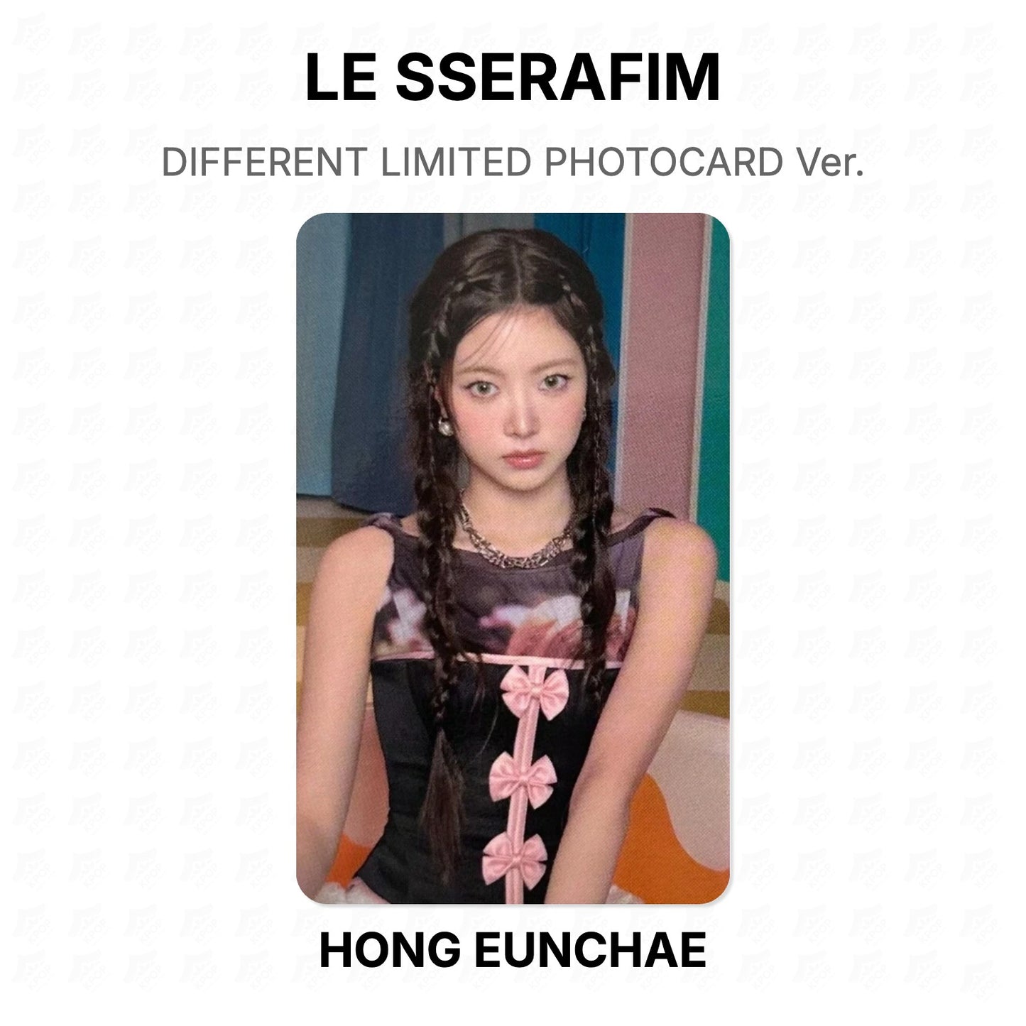 LE SSERAFIM DIFFERENT LIMITED PHOTOCARD Ver. Official Photocard
