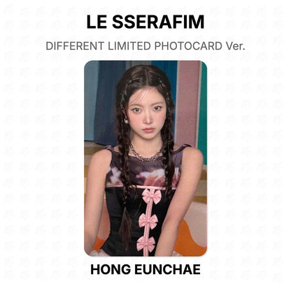 LE SSERAFIM DIFFERENT LIMITED PHOTOCARD Ver. Official Photocard