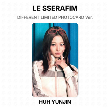 LE SSERAFIM DIFFERENT LIMITED PHOTOCARD Ver. Official Photocard