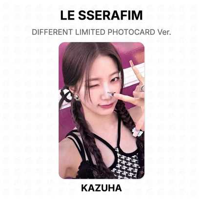 LE SSERAFIM DIFFERENT LIMITED PHOTOCARD Ver. Official Photocard