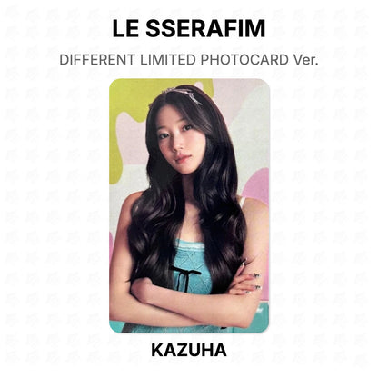 LE SSERAFIM DIFFERENT LIMITED PHOTOCARD Ver. Official Photocard
