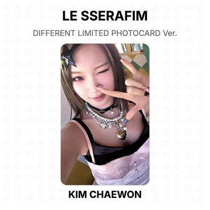 LE SSERAFIM DIFFERENT LIMITED PHOTOCARD Ver. Official Photocard